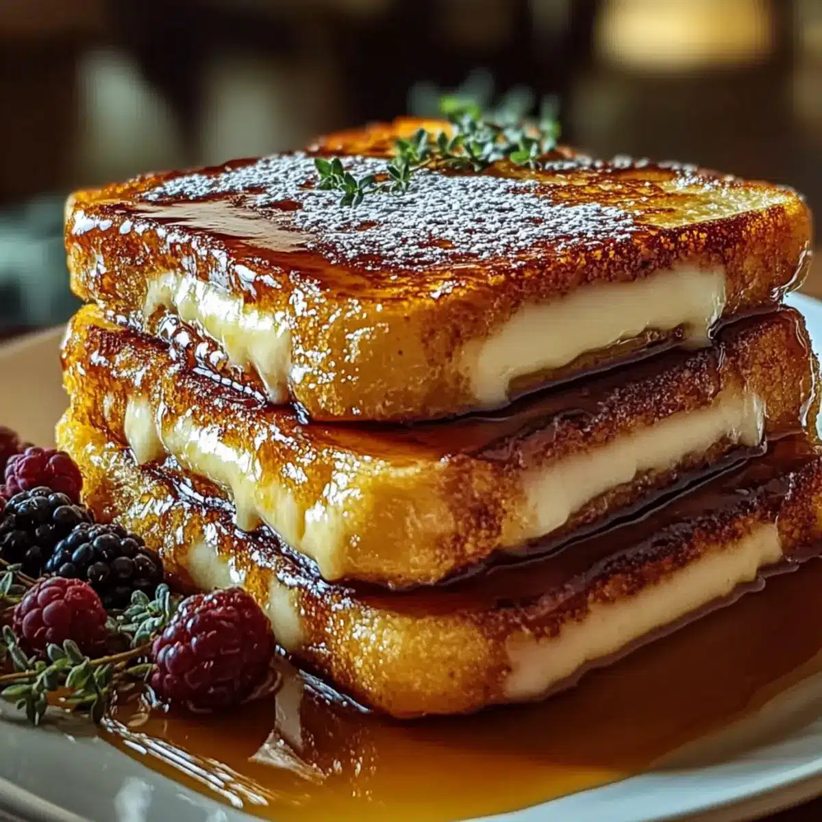 Crème Brûlée French Toast