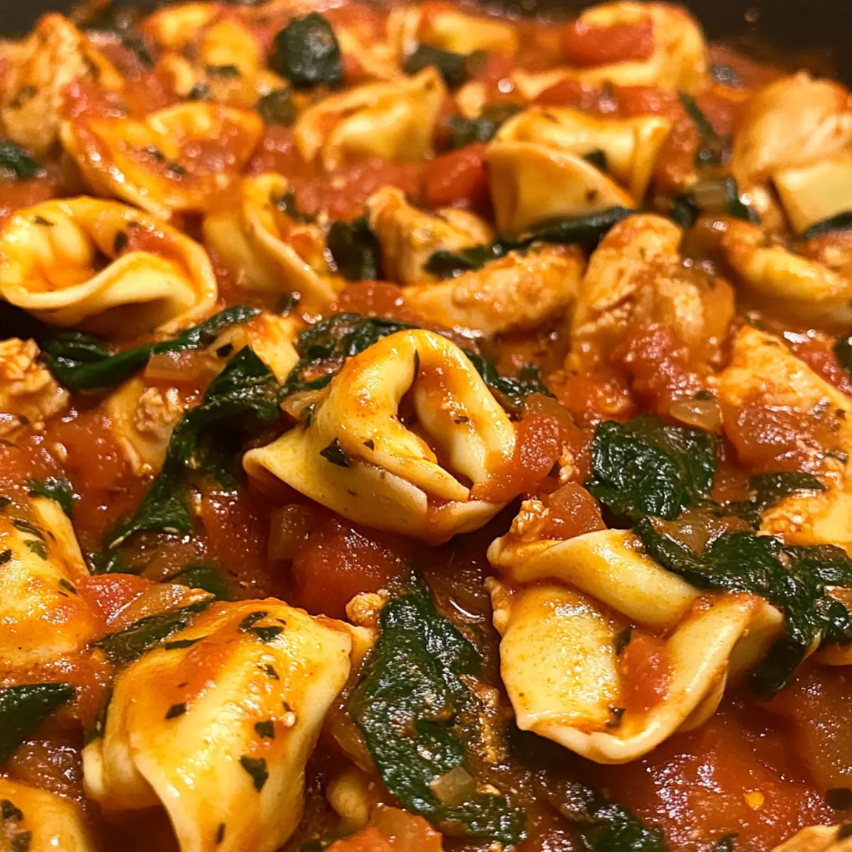 CrockPot Chicken Tortellini