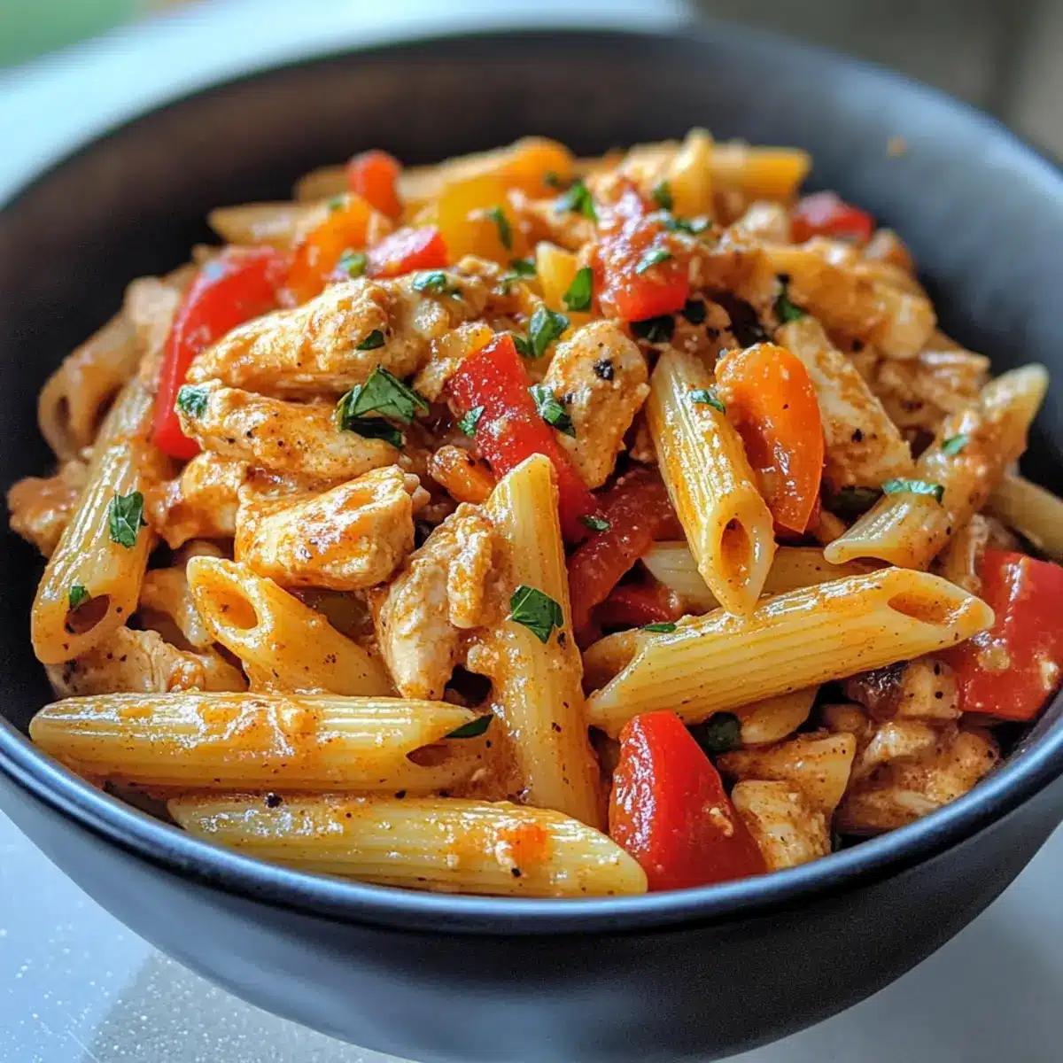 Crock Pot Creamy Cajun Chicken Pasta