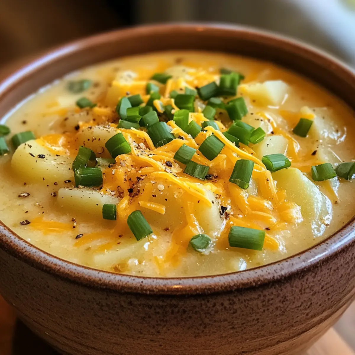 Easy Crockpot Potato Soup Recipe